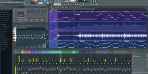 FL Studio latest version for Windows and Mac featuring Playlist, Mixer, audio recording, and beat production tools