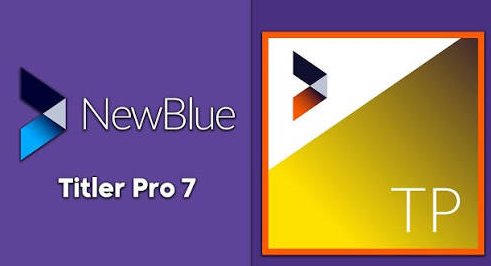 NewBlueFX Titler Pro 7 Ultimate video title designer interface