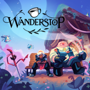 Wanderstop NSP ROM gameplay featuring a cozy tea shop, magical forest, and relaxing adventure on Nintendo Switch.