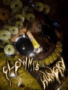 Clown Is Hungry NSP ROM screenshot showcasing survival horror gameplay, eerie carnival rides, and suspenseful exploration.