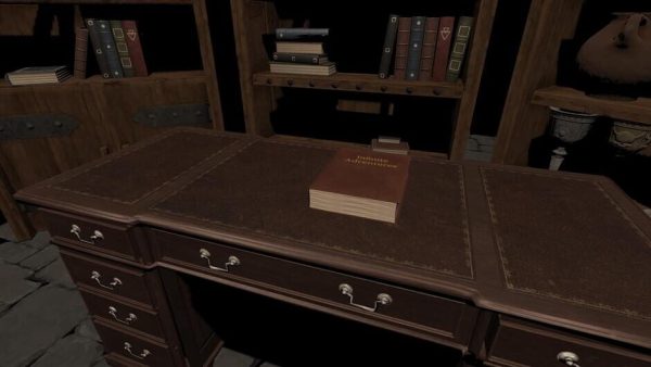 The Fine Art of Murder game environment featuring a mysterious art gallery.